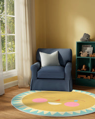 Hello Sunshine Rug, 6' Round