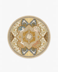 Woodland Wanderer Medallion Natural Rug