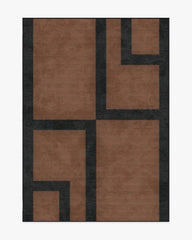 Aldo Brown & Black Rug by The Local Project