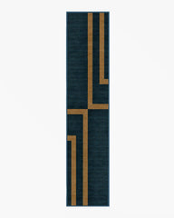 Aldo Indigo & Ochre Rug by The Local Project