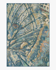 Althea Blue & Green Rug