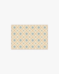Alva Ivory & Slate Blue Rug