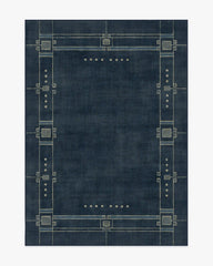 Avery Midnight Blue Rug by Architectural Digest