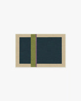 Breakout Teal & Chartreuse Rug by Architectural Digest