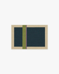 Breakout Teal & Chartreuse Rug by Architectural Digest
