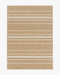Arden Stripe Natural & Bleached Performance Weave Rug