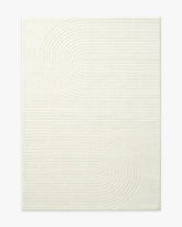 Arlo Soft White Plush Rug