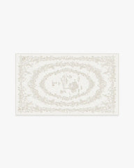 Bashful Bunny Toile Ivory Rug