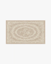 Bashful Bunny Toile Natural Rug