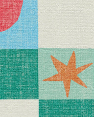 Big Apple Patchwork Multicolor Rug