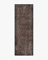 Blackthorn Charcoal & Amber Rug by Morris & Co.