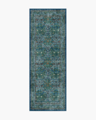 Blackthorn Navy Rug by Morris & Co.