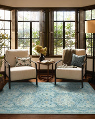 Blackthorn Slate Blue Rug by Morris & Co.
