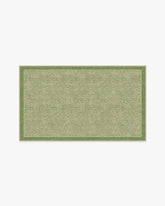 Cheeky Cheetah Green Rug