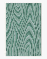 Chifa Wood Sage Rug by Humberto Leon
