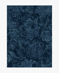 Christelle Silhouette Midnight Blue Rug by Liberty
