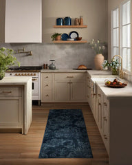 Christelle Silhouette Midnight Blue Rug by Liberty
