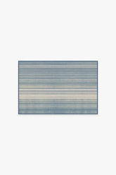 Coastal Linear Stripe Slate Rug