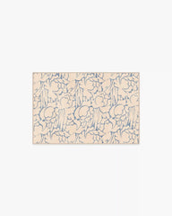 Corrine Cream & Slate Blue Rug