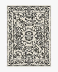 Delphina Black & White Rug