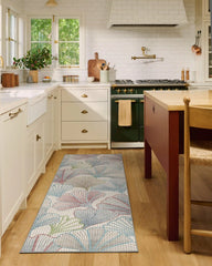 Deniz Blue & Red Rug