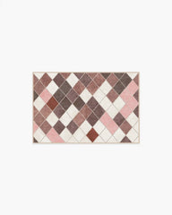 Diamond Mosaic Terracotta Rug