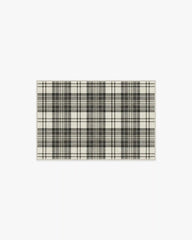 Dress Stewart Tartan Black & Ivory Rug