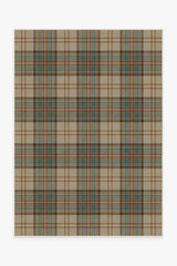 Dress Stewart Tartan Khaki Rug