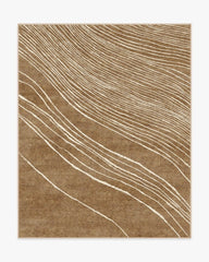 Dune Warm Brown Rug by The Local Project