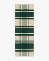Easton Plaid Green Rug