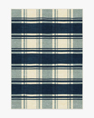 Easton Plaid Navy Rug