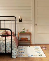 Easy as ABC Multicolor Rug