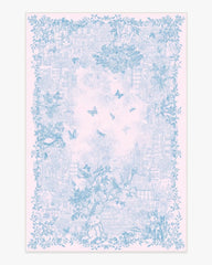 Emi Toile Soft Pink Rug by Humberto Leon