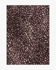 Fawn Burgundy Rug
