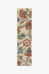 Frida Floral Natural Rug