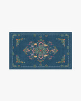 Friendship Garden Blue Multicolor Rug