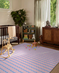 Giggle Squiggle Pink Rug