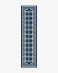 Palm Beach Navy Rug by Gray Malin