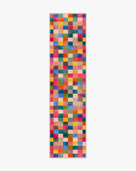 Grossy Confetti Check Rug by Dan Pelosi