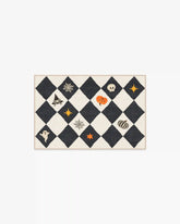 Halloween Harlequin Ivory & Charcoal Rug
