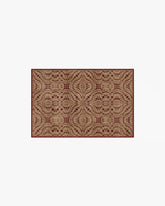 Hearthstone Natural & Amber Rug