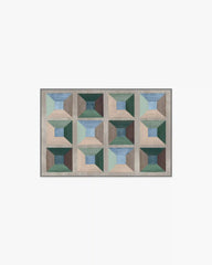 Hedra Soft Teal Rug