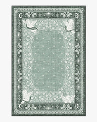 Humberto's Bandana Green Rug by Humberto Leon