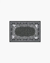 Humberto's Bandana Soft Black Rug by Humberto Leon