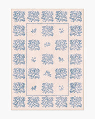 Iona Cream & Blue Rug