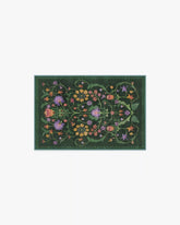 Protea Forest Green Rug by Iris Apfel