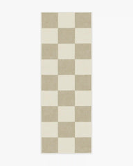 Jaque Checkered Stone Rug