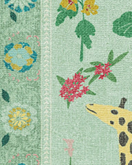 Jingle Jungle Sage Rug by Iris Apfel