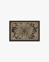 Gatsby Black & Gold Rug by Jonathan Adler