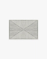 Inkdrop Black & Ivory Rug by Jonathan Adler